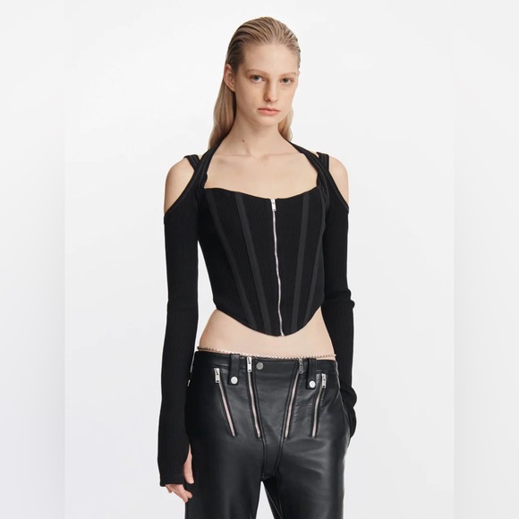 Dion Lee Tops - Dion Lee shift-loop corset top NWT XS